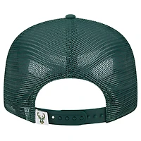 New Era Hunter Milwaukee Bucks Meshback 9FIFTY Snapback Hat