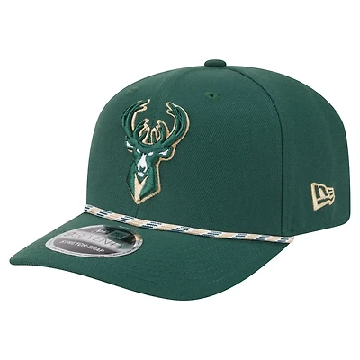 New Era Hunter Milwaukee Bucks Rope 9SEVENTY Adjustable Hat