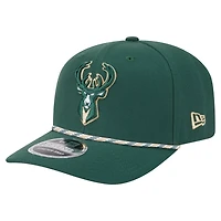 New Era Hunter Milwaukee Bucks Rope 9SEVENTY Adjustable Hat