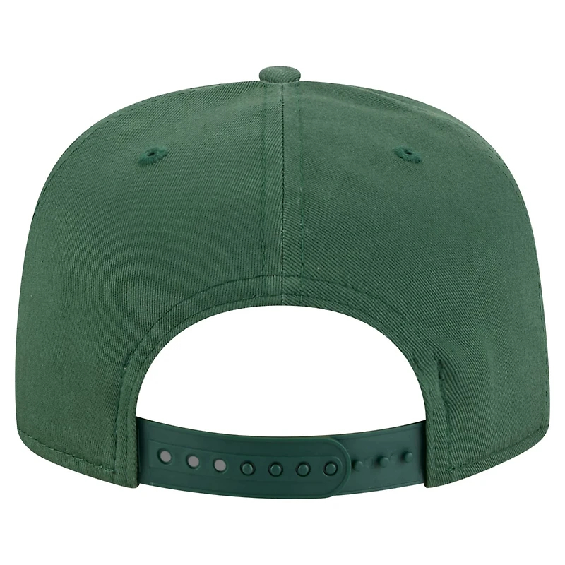 New Era Hunter Milwaukee Bucks Team Text Golfer Snapback Hat