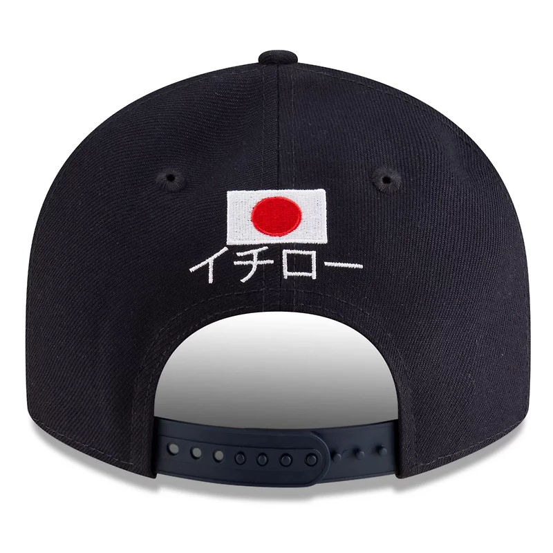 New Era Ichiro Suzuki Seattle Mariners 2025 Baseball Hall of Fame Low Profile 9FIFTY Snapback Hat