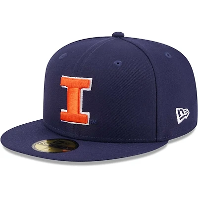 New Era Illinois Fighting Illini Evergreen 59FIFTY Fitted Hat
