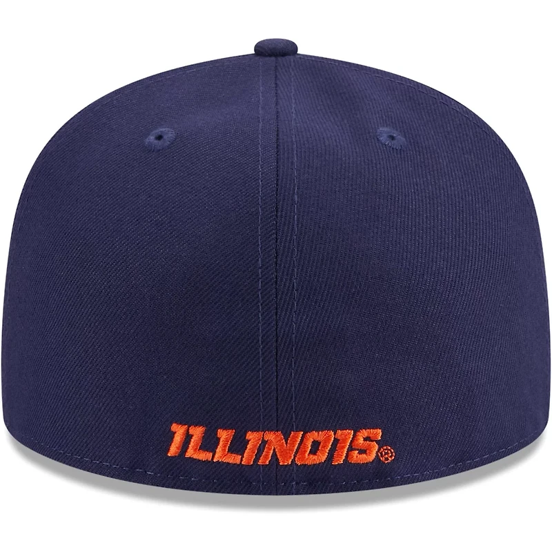 New Era Illinois Fighting Illini Evergreen 59FIFTY Fitted Hat