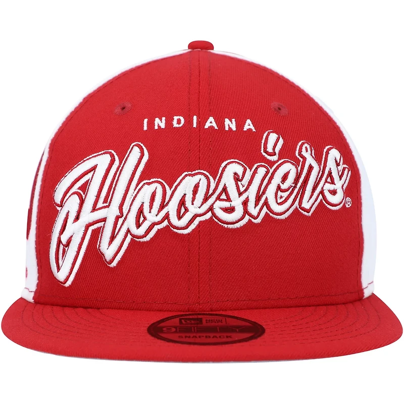 New Era Indiana Hoosiers Outright 9FIFTY Snapback Hat