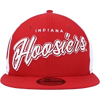 New Era Indiana Hoosiers Outright 9FIFTY Snapback Hat