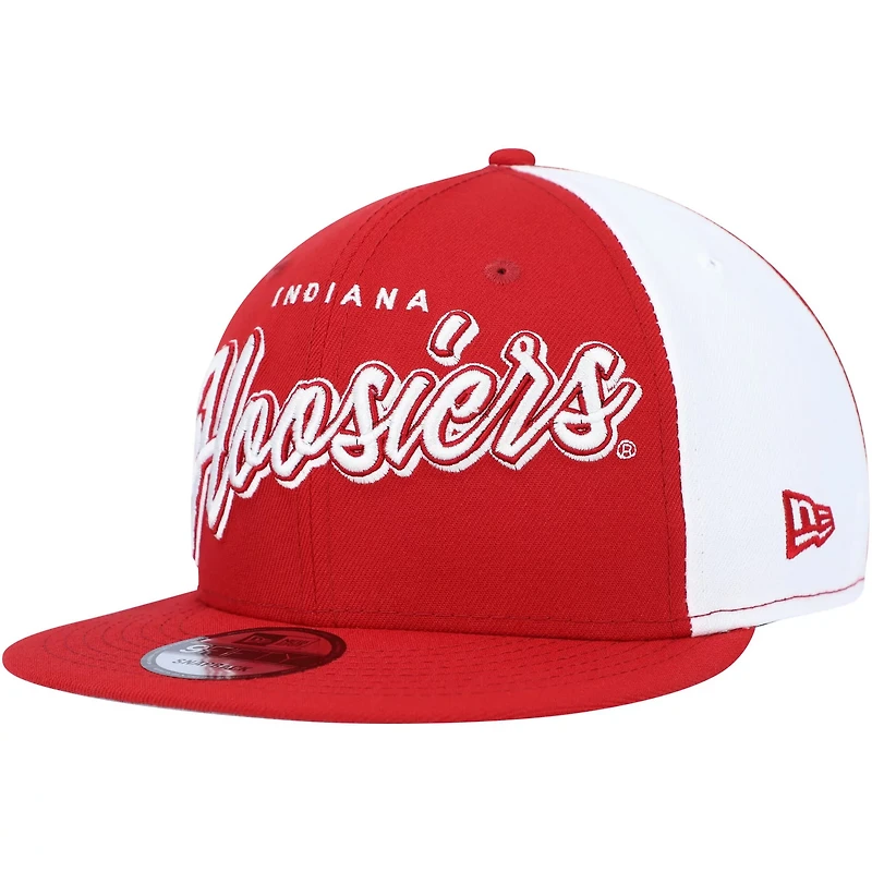 New Era Indiana Hoosiers Outright 9FIFTY Snapback Hat