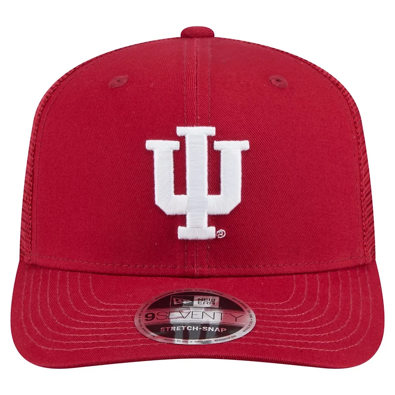 New Era Indiana Hoosiers Primary 9SEVENTY Trucker Stretch-Snap Hat