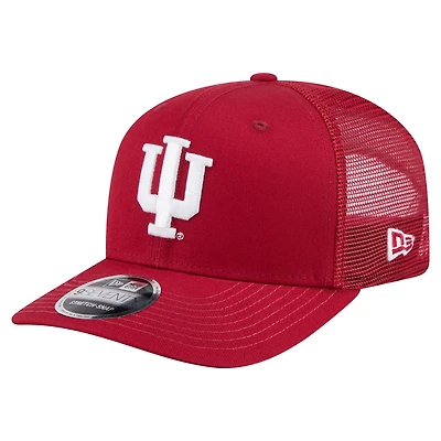 New Era Indiana Hoosiers Primary 9SEVENTY Trucker Stretch-Snap Hat
