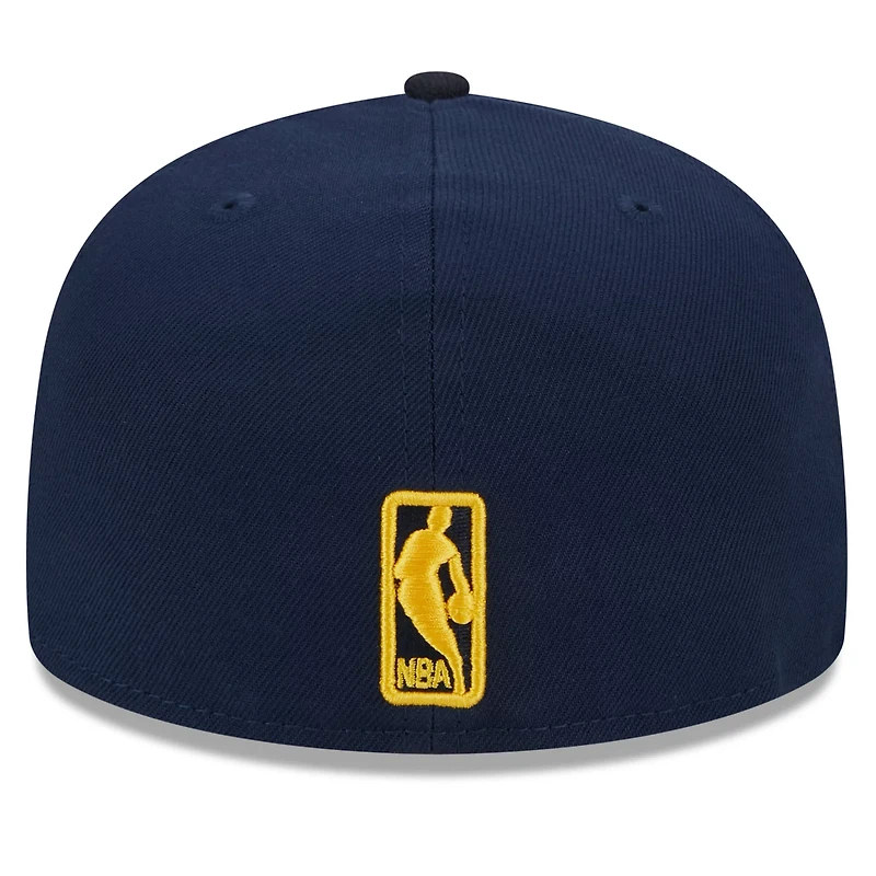 New Era Indiana Pacers Rally Drive Checkerboard 59FIFTY Crown Fitted Hat