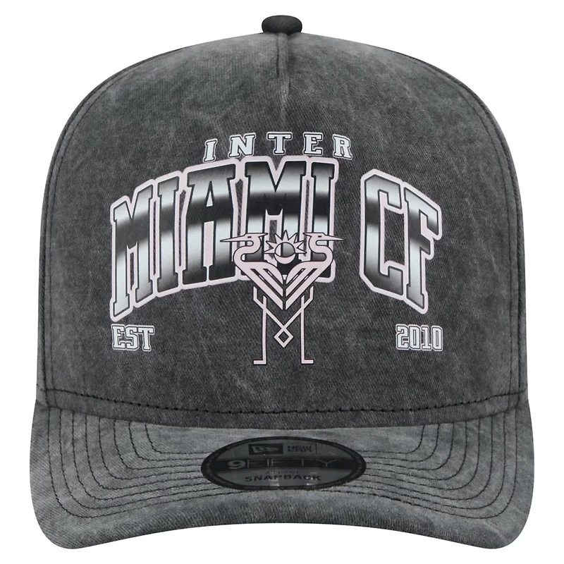 New Era Inter Miami CF Washed 9FIFTY A-Frame Adjustable Hat