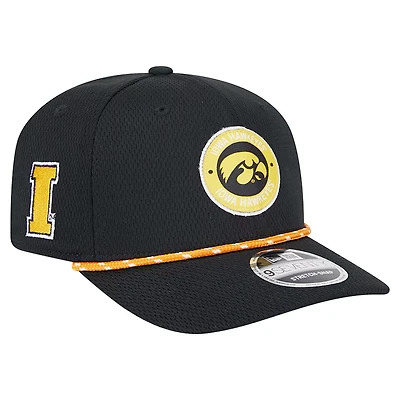New Era Iowa Hawkeyes COOLERA 9SEVENTY Rope Stretch-Snap Hat
