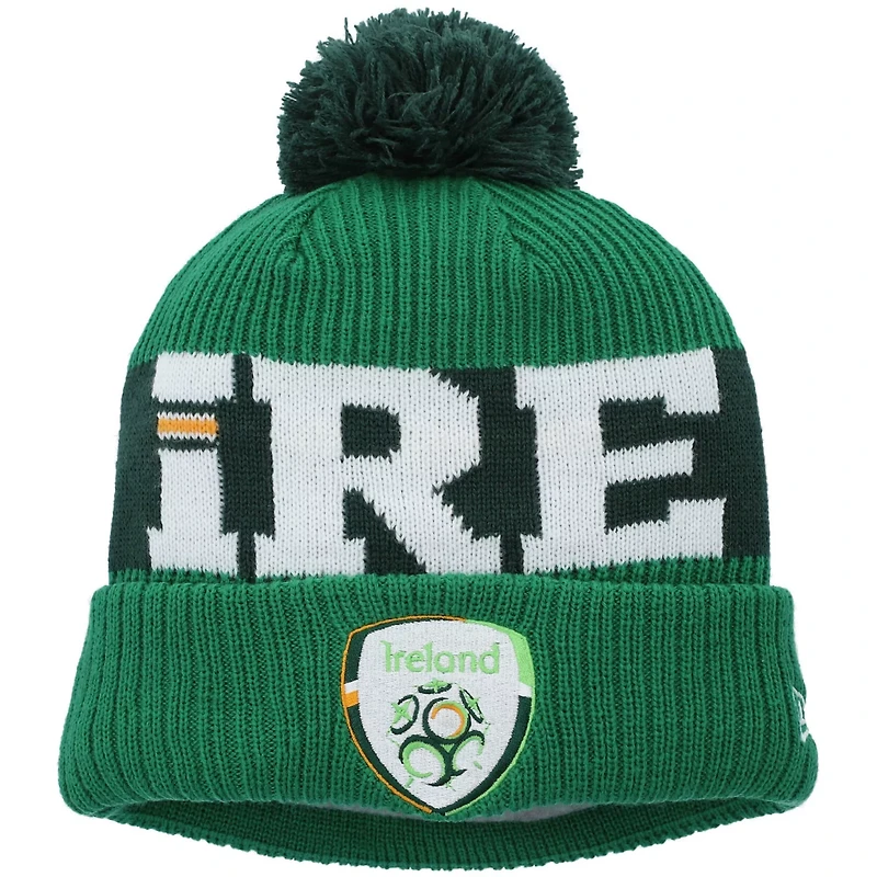 New Era Ireland National Team Essential Bob Cuffed Knit Hat