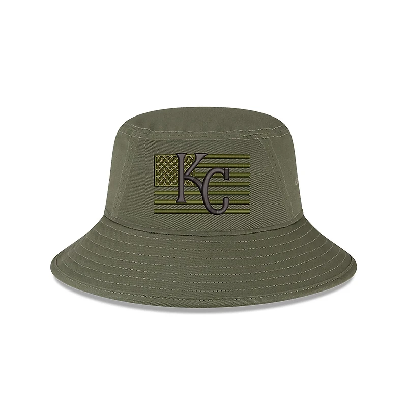 New Era Kansas City Royals 2023 Armed Forces Day Bucket Hat