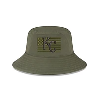New Era Kansas City Royals 2023 Armed Forces Day Bucket Hat
