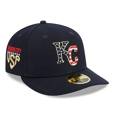 New Era Kansas City Royals 2023 Fourth of July Low Profile 59FIFTY Fitted Hat