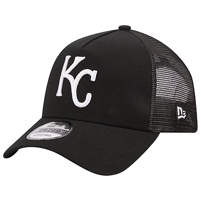 New Era Kansas City Royals A-Frame 9FORTY Trucker Adjustable Hat