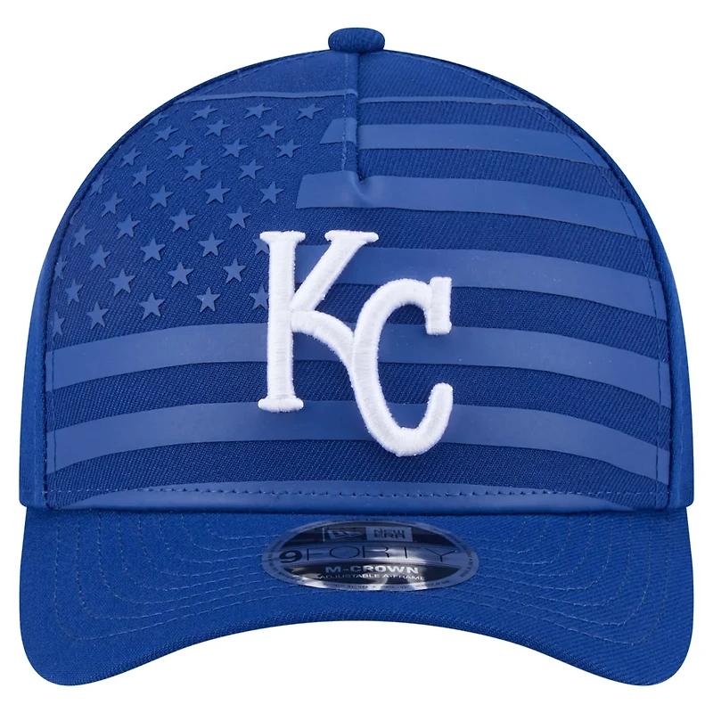 New Era Kansas City s American Flag 9FORTY M-Crown A-Frame Adjustable Hat