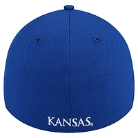 New Era Kansas Jayhawks Active Slash Sides 39THIRTY Flex Hat