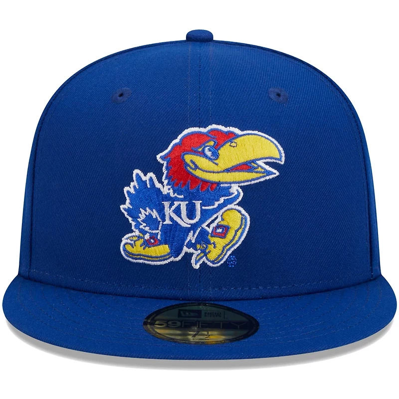 New Era Kansas Jayhawks Evergreen 59FIFTY Fitted Hat