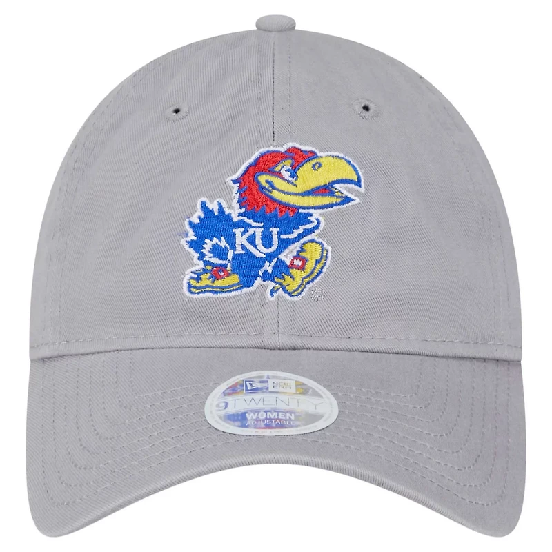 New Era Kansas Jayhawks Logo 9TWENTY Adjustable Hat