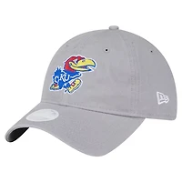New Era Kansas Jayhawks Logo 9TWENTY Adjustable Hat