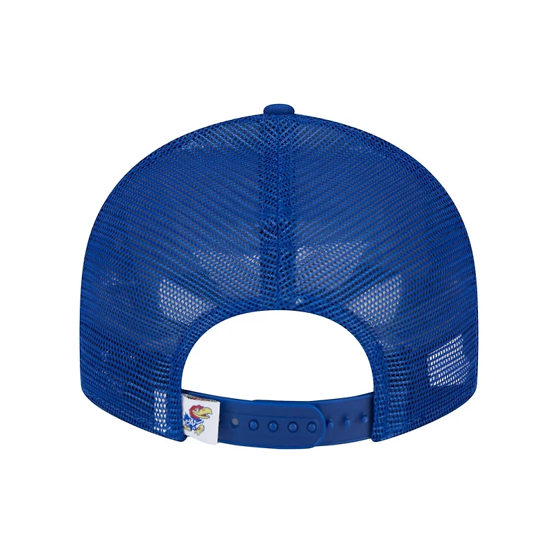 New Era Kansas Jayhawks Trucker 9FIFTY Snapback Hat