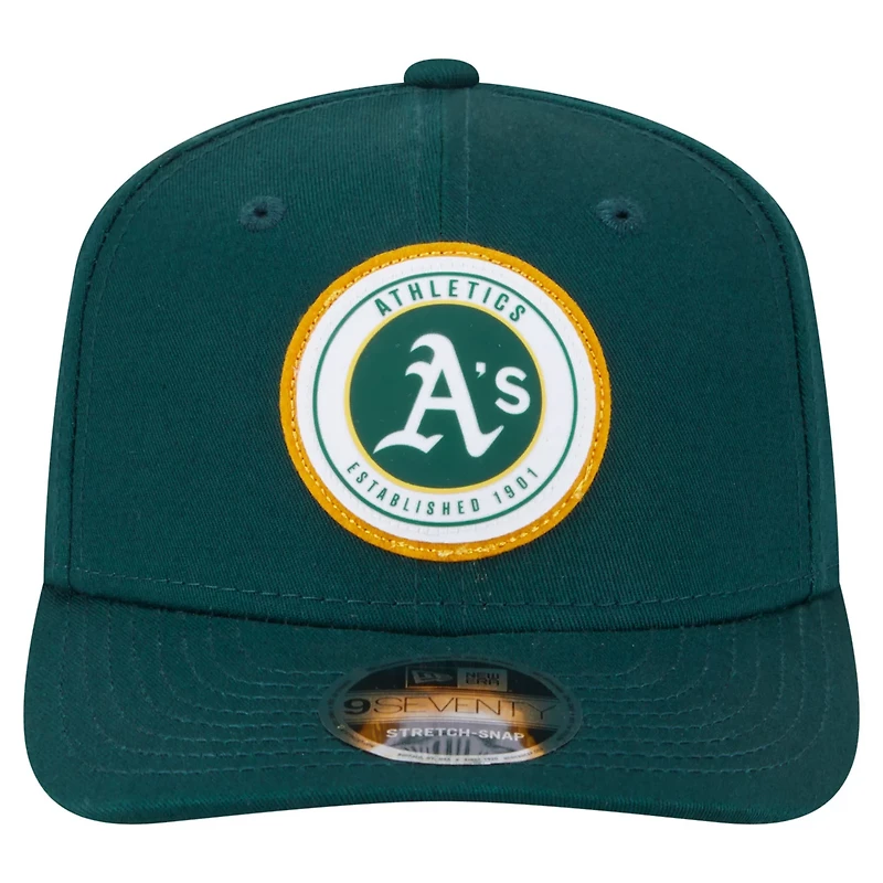New Era Kelly Athletics Circle Patch 9SEVENTY Stretch-Snap Hat