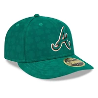 New Era Kelly Atlanta Braves St Patrick's Day Low Profile 59FIFTY Fitted Hat