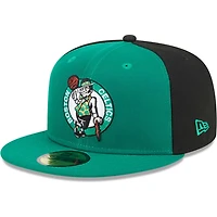 New Era Kelly /Black Boston Celtics Gameday Wordmark 59FIFTY Fitted Hat