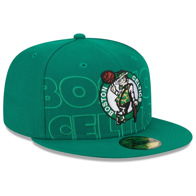 New Era Kelly Boston Celtics 2023 NBA Draft 59FIFTY Fitted Hat