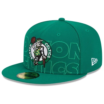 New Era Kelly Boston Celtics 2023 NBA Draft 59FIFTY Fitted Hat