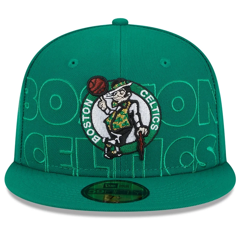 New Era Kelly Boston Celtics 2023 NBA Draft 59FIFTY Fitted Hat