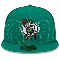 New Era Kelly Boston Celtics 2023 NBA Draft 59FIFTY Fitted Hat