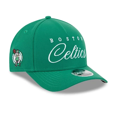 New Era Kelly Boston Celtics 2025 NBA Draft M-Crown A-Frame 9FORTY Adjustable Hat