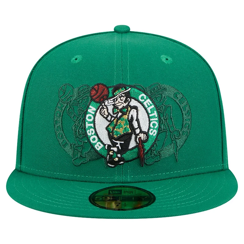 New Era Kelly Boston Celtics Tri-Hit 59Fifty Fitted Hat