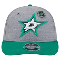 New Era Kelly Dallas Stars Wool Pin Low Profile 9FIFTY Snapback Hat