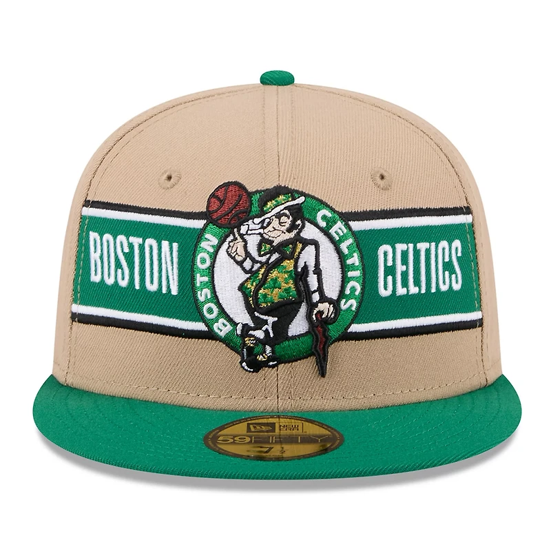 New Era /Kelly Green Boston Celtics 2024 NBA Draft 59FIFTY Fitted Hat
