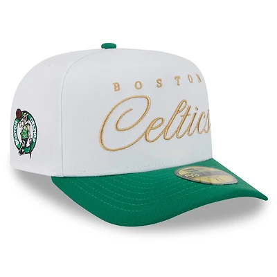 New Era Kelly Green Boston Celtics 2025 NBA Draft A-Frame 59FIFTY Fitted Hat