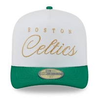 New Era Kelly Green Boston Celtics 2025 NBA Draft A-Frame 59FIFTY Fitted Hat