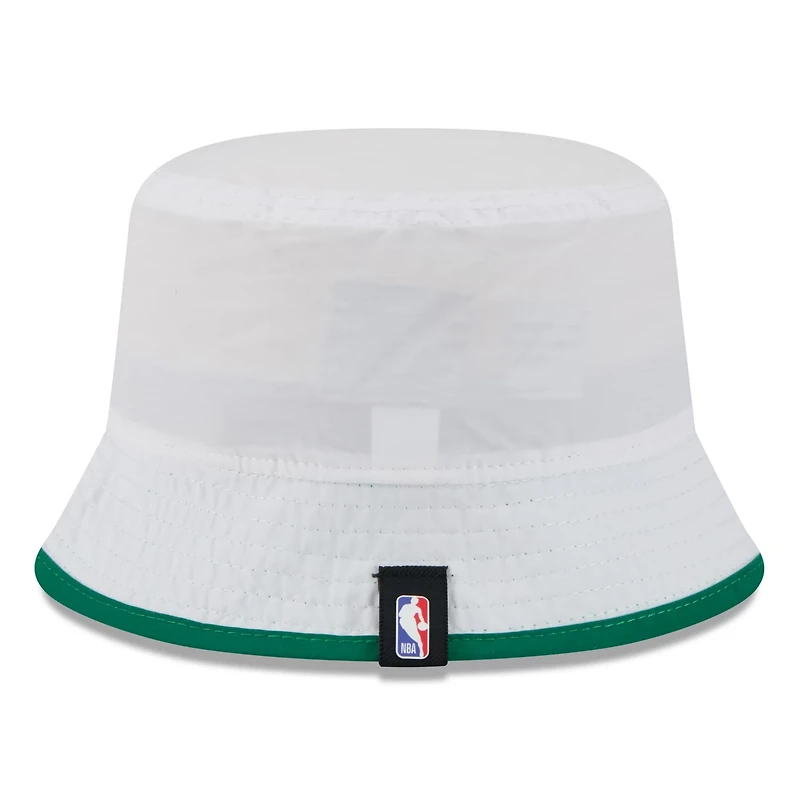 New Era Kelly Green Boston Celtics 2025 NBA Draft Nylon Bucket Hat
