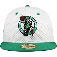 New Era /Kelly Green Boston Celtics Throwback 2Tone 59FIFTY Fitted Hat