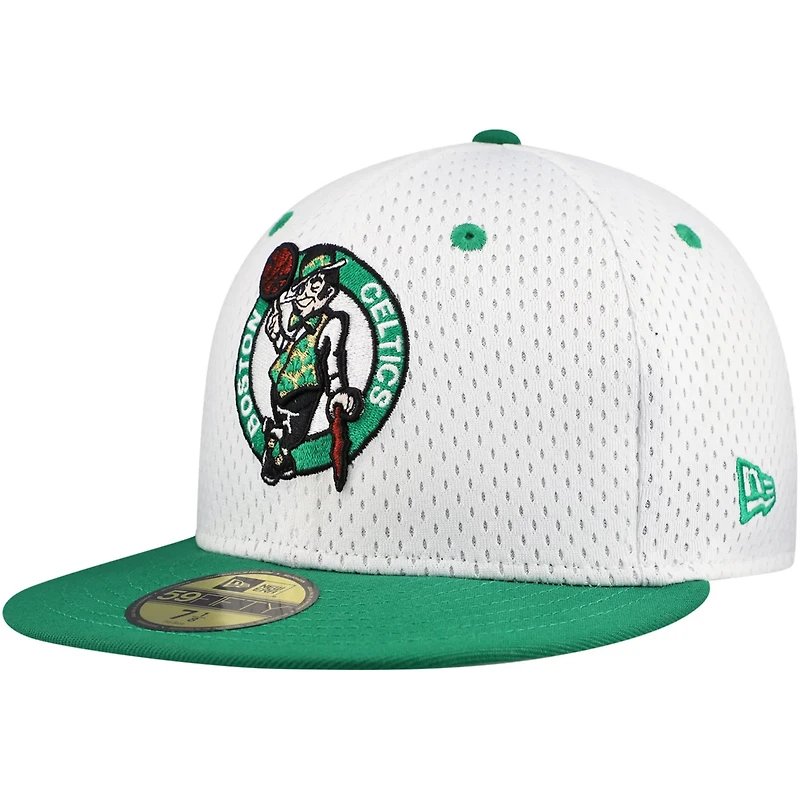 New Era /Kelly Green Boston Celtics Throwback 2Tone 59FIFTY Fitted Hat