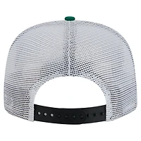 New Era Kelly Green Boston Celtics Throwback Dye Golfer Snapback Hat