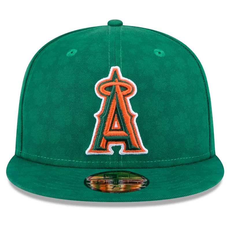 New Era Kelly Los Angeles Angels St Patrick's Day 59FIFTY Fitted Hat