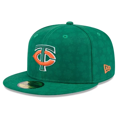 New Era Kelly Minnesota Twins St Patrick's Day 59FIFTY Fitted Hat