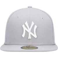 New Era Kelly York Yankees White Logo 59FIFTY Fitted Hat