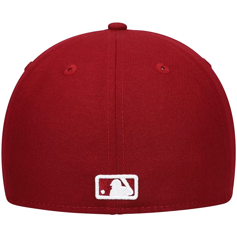 New Era Kelly New York Yankees White Logo 59FIFTY Fitted Hat
