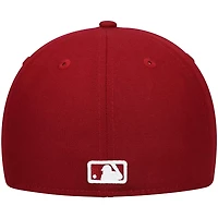 New Era Kelly New York Yankees White Logo 59FIFTY Fitted Hat