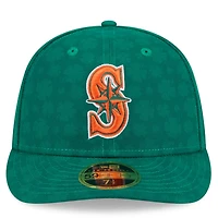 New Era Kelly Seattle Mariners St Patrick's Day Low Profile 59FIFTY Fitted Hat