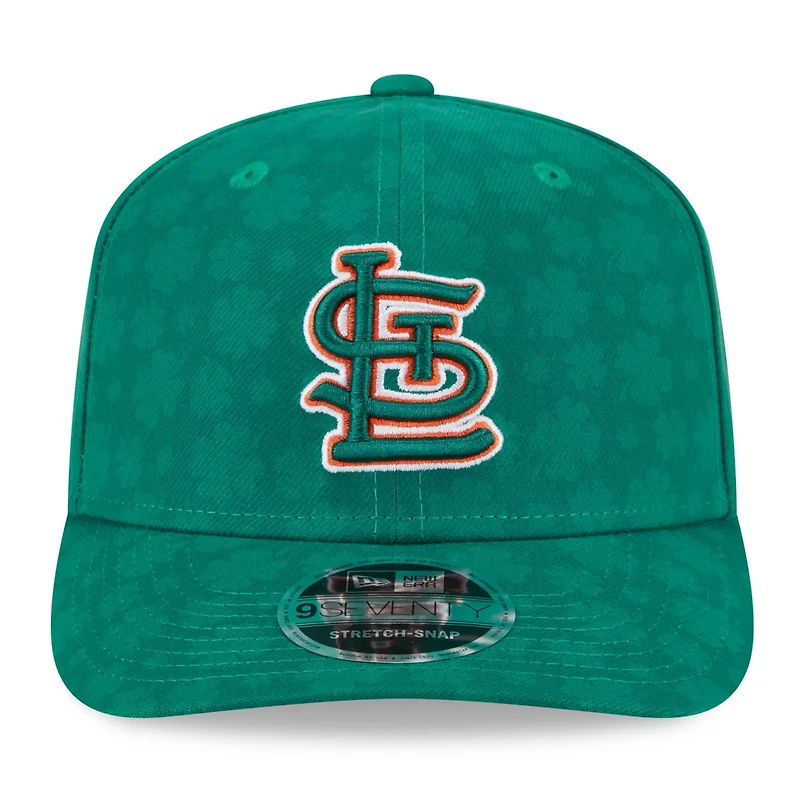 New Era Kelly St Louis Cardinals St Patrick's Day 9SEVENTY Adjustable Hat